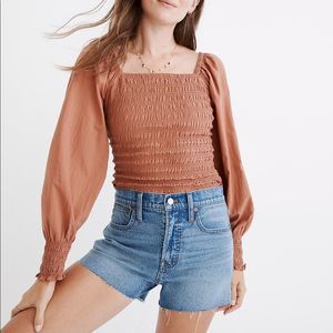 Madewell The Perfect Jean Short high rise TENCEL™ Lyocell Edition size 27